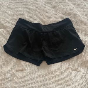 Black Nike Low-Waist Shorts